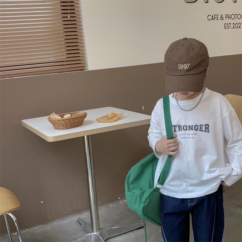 Áo Thun cotton dài tay STRONGER cho bé A904