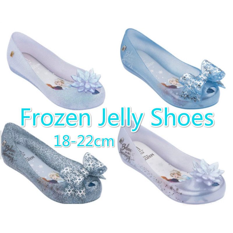 Melissa Frozen Giày Búp Bê Nhựa Họa Tiết Công Chúa Băng Giá Thời Trang Hè Đáng Yêu Dành Cho Bé Gái