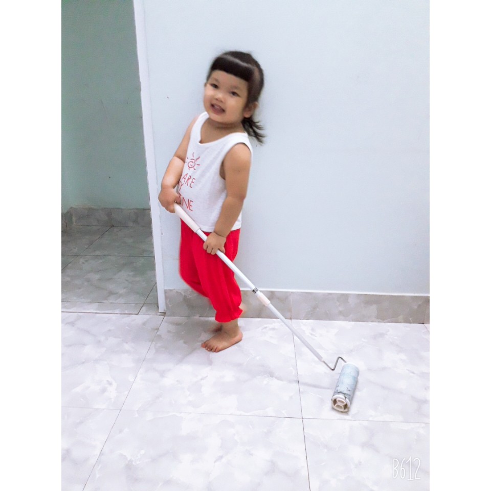 Cây lăn bụi sàn nhà cán dài ColoColo Nhật Bản - C2470