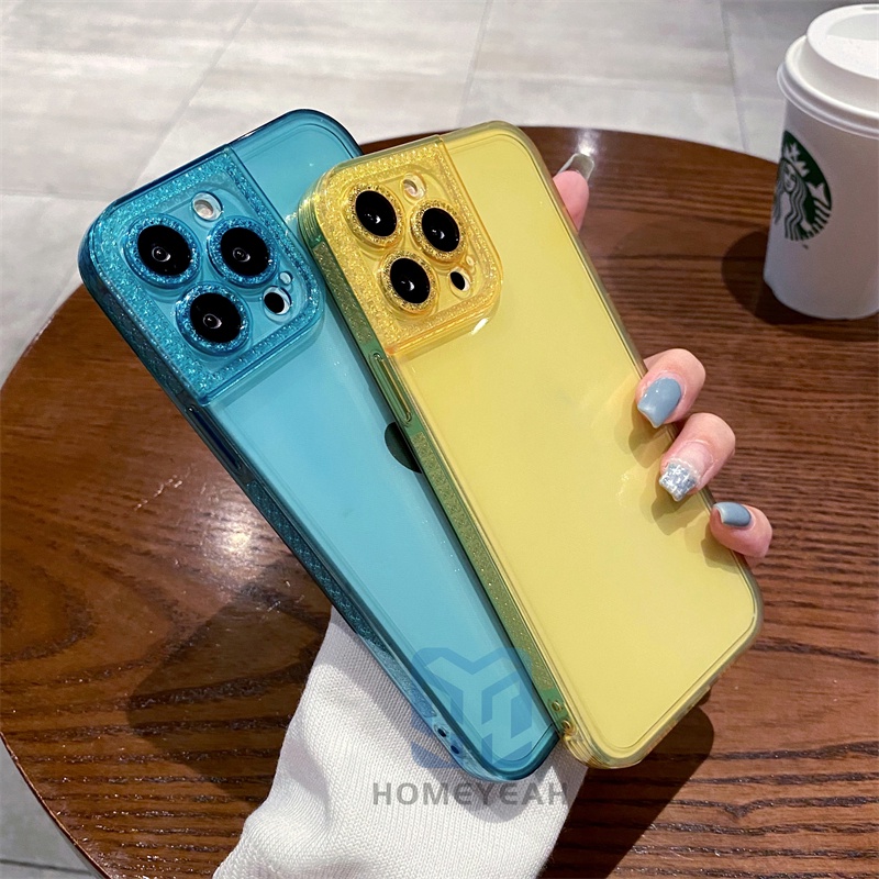 Ốp Điện Thoại Mềm Chống Sốc Màu Dạ Quang Cho iPhone 11 X XR XS MAX 7 8 Plus se 2020 se 2022 ip11