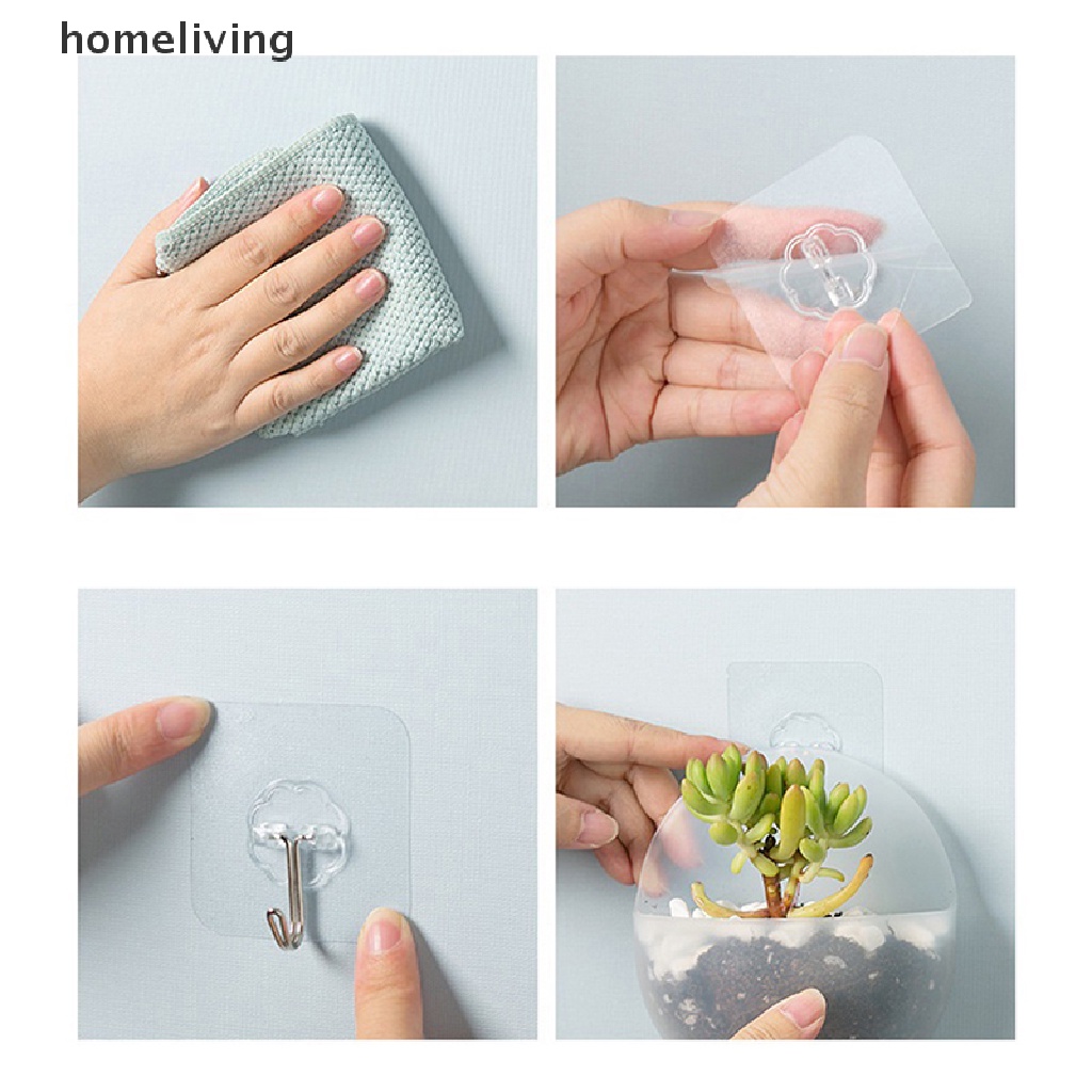 Giá Đỡ Chậu Hoa Gắn Tường Bằng Acrylic Sáng Tạo