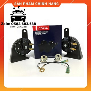 [CHÍNH HÃNG] Còi denso chính hãng, Kèn denso, Còi ô tô denso / 1 Đôi ( đầy đủ giắc bát )