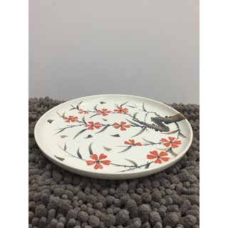 DĨA TRÒN BÔNG MAI LỚN GỐM SỨ CƯỜNG PHÁT