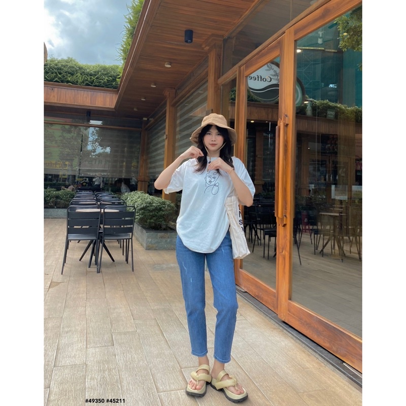 Áo thun 3031 - vẽ hình face