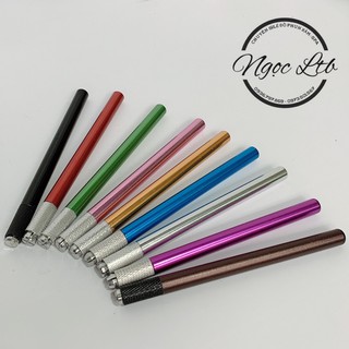 Cán điêu khắc lông mày, hình trụ