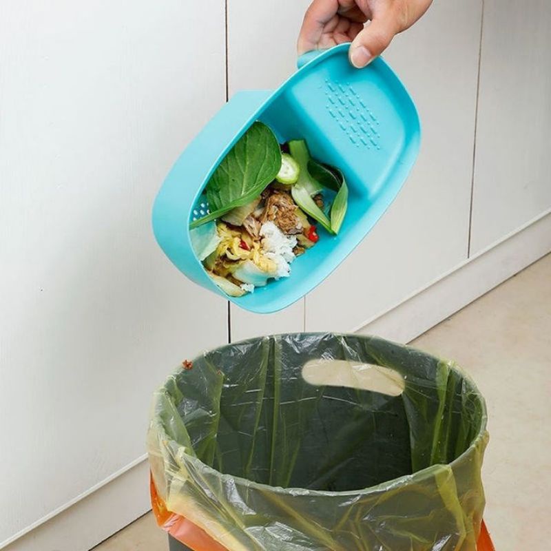 Khay/ Rổ Lọc Rác Bồn Rửa Bát Khay Lọc Rác Kèm Để Đồ Đa Năng