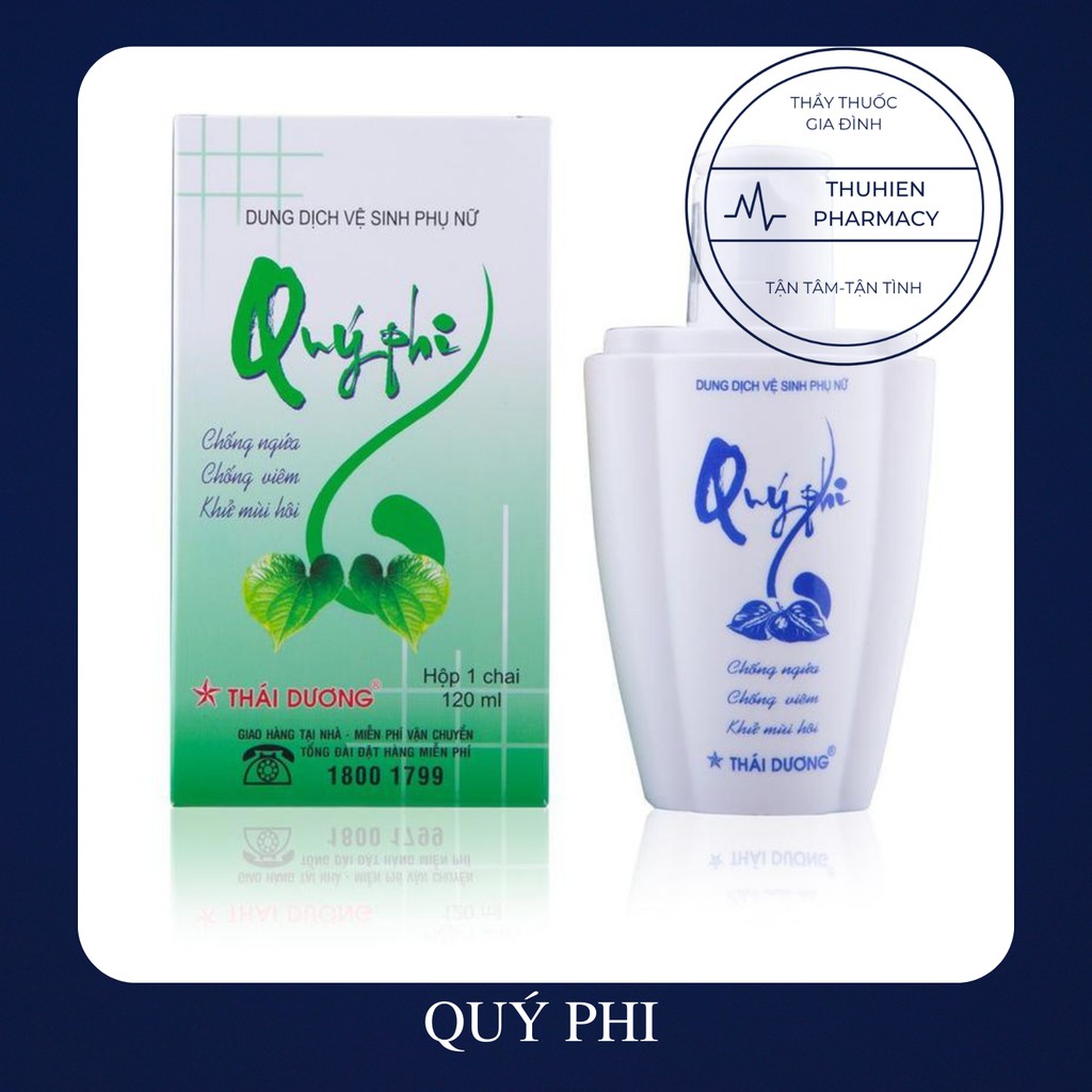 Quý phi (120ml) - Dung dịch vệ sinh phụ nữ (Chai 120ml)