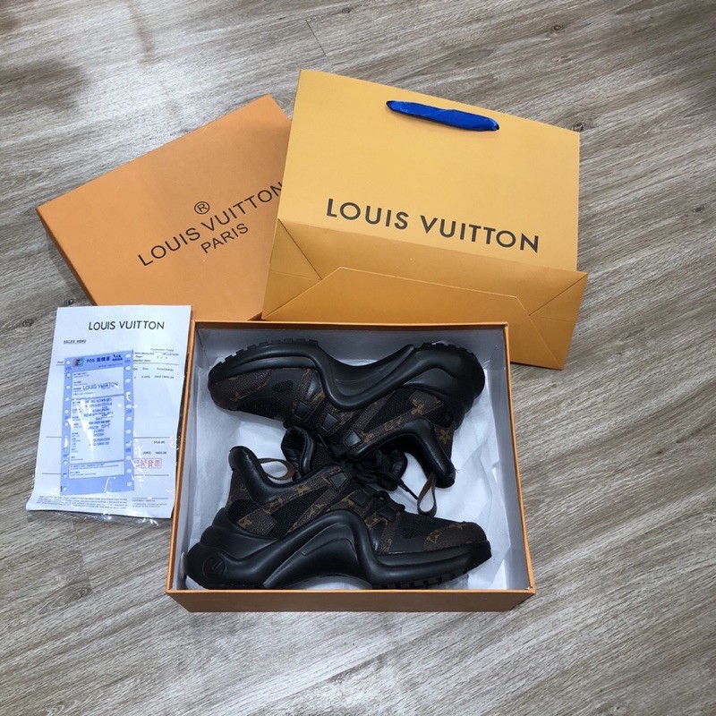 Giày LV. Archlight full đen hàng 1:1 chất lượng