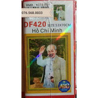 Tranh đá BÁC HỒ DF420(53x70cm)
