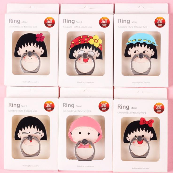 [Full hộp] Iring Giá Đỡ Điện Thoại Chiếc Nhẫn Hình Hello Kitty Xinh Xắn Bám Siêu Chắc !