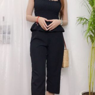 Đồ bộ kate nữ áo nhúng quần lửng