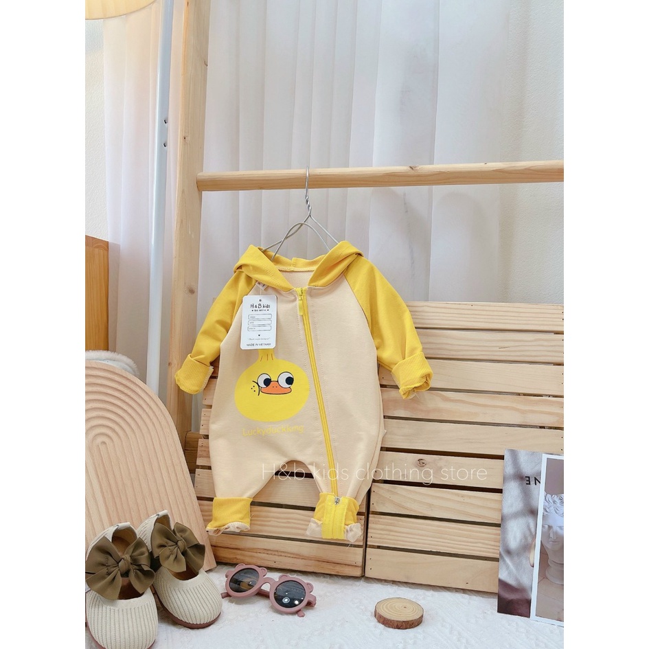 Body kéo khoá cho bé trai và bé gái 5-13kg