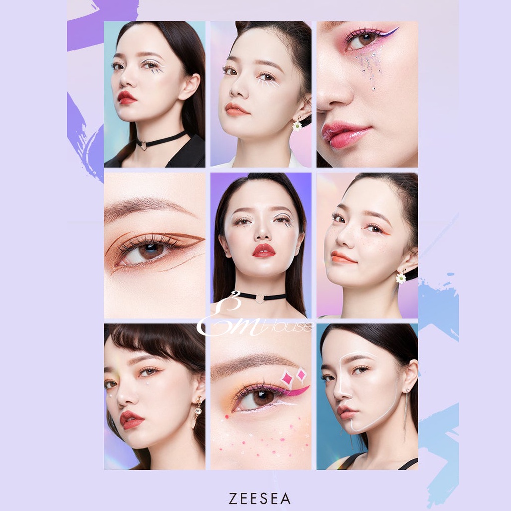 Bút Kẻ Mắt Nước Nhiều Màu ZEESEA Colorful Waterproof Tip Liquid Eyeliner