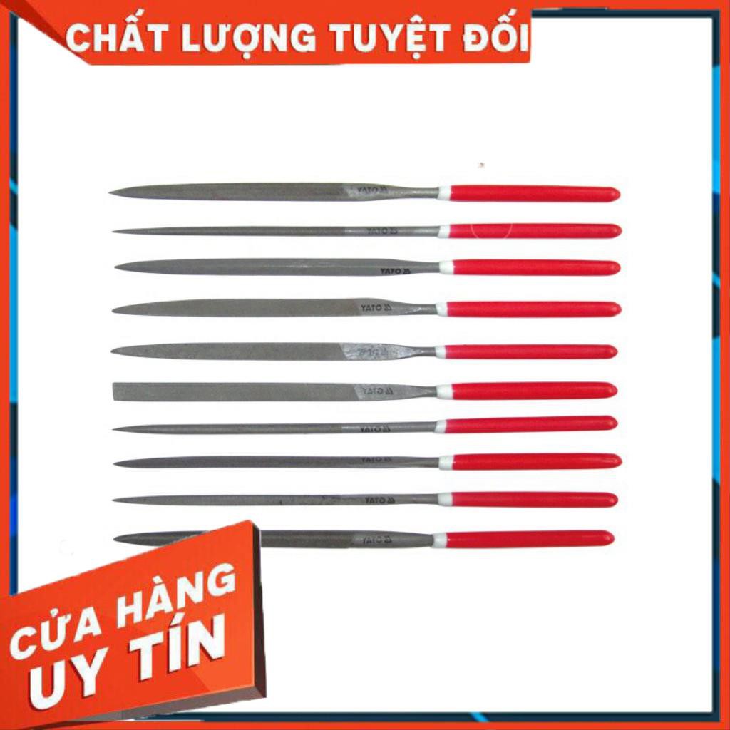 [Hàng xịn] Đồ Nghề Yato Balan. Bộ giũa kim 10 chi tiết Yato YT-6163