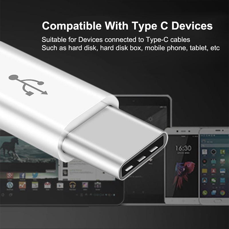Đầu chuyển đổi từ cổng micro USB sang giắc cắm Type-C dùng cho điện thoại Android Huawei Xiaomi Samsung OPPO | BigBuy360 - bigbuy360.vn