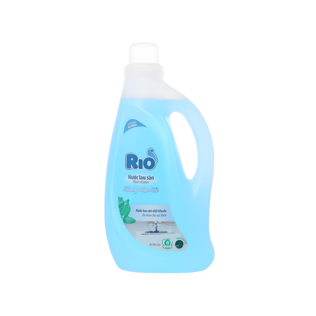 Nước lau sàn Rio hương Bạc Hà 1.25L