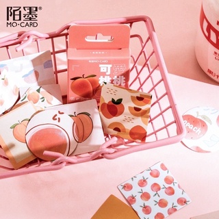 Hộp 45 miếng sticker trái đào
