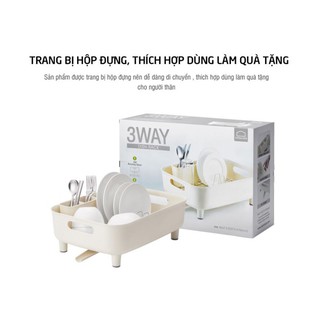 Kệ úp chén bát Lock&Lock 3 Way LDR110