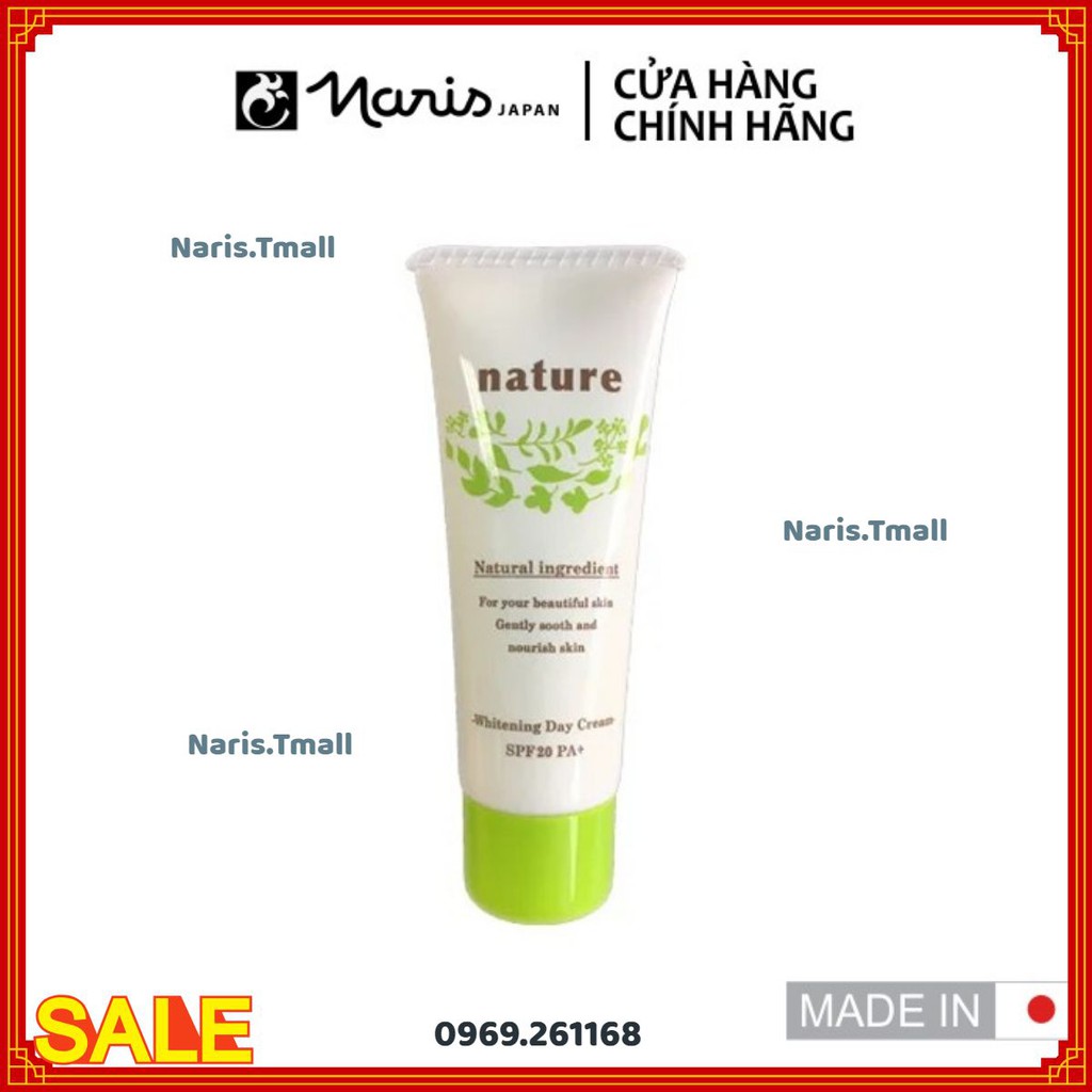 Kem dưỡng da ban ngày Naris Nature White SPF20/PA+ (40g) Nhật Bản