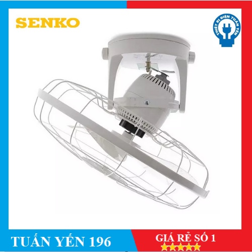 Quạt Trần Đảo Senko TD105 - Trắng - Hàng Chính Hãng