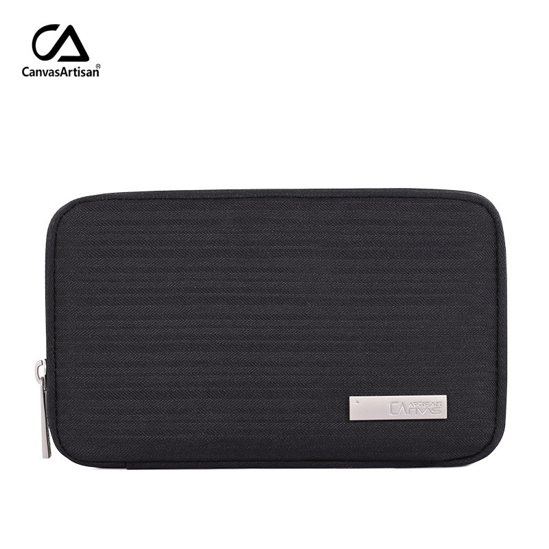 CanvasArtisan Túi Đựng Dây Cáp Sạc Dự Phòng/Cáp Sạc Dự Phòng/Cáp Sạc Điện Thoại Phong Cách Doanh Nhân