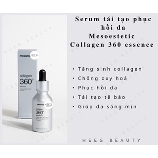 Serum Mesoestetic Collagen 360 Essence giúp tái tạo da, tăng sinh collagen