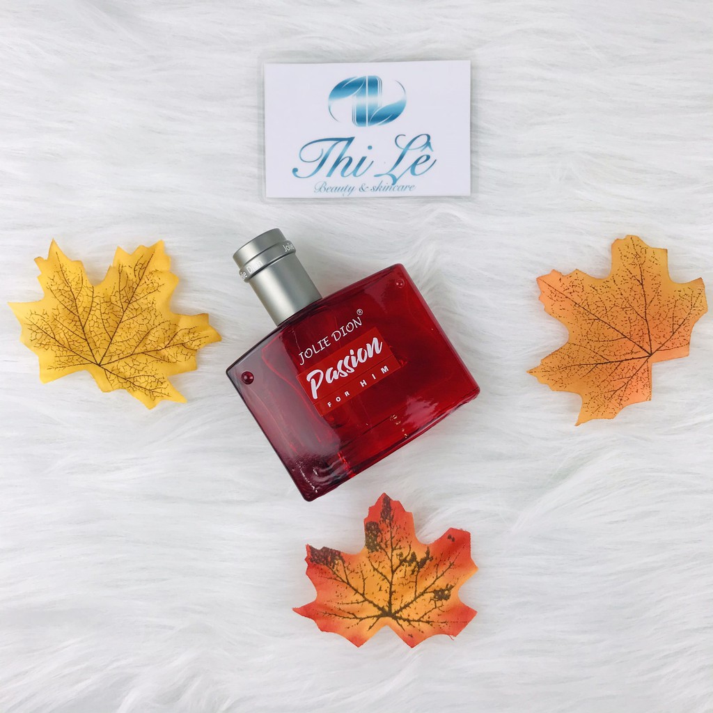Nước hoa nam chính hãng thơm lâu Singapore  Passion - Jolie Dion  60ml