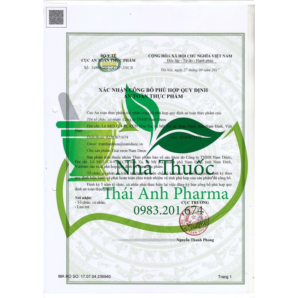 Giải Rượu Nam Dược | BigBuy360 - bigbuy360.vn