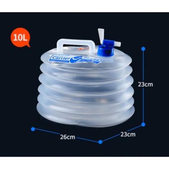 Thùng đựng nước gấp gọn 10L NatureHike NH14S002-T - 125k - NTC