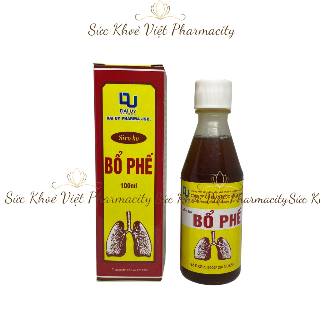Bổ Phế Đại Uy 100 ml - Giúp bổ phế, hỗ trợ giảm ho