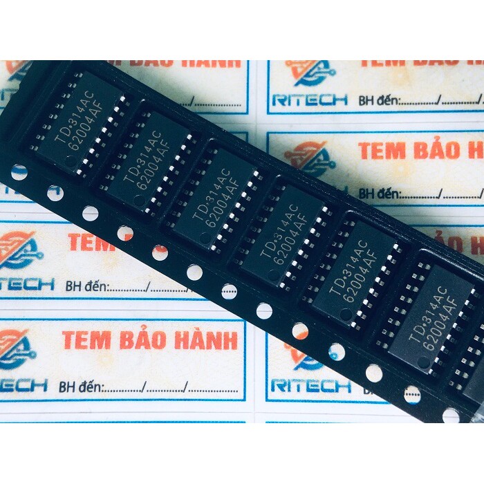 Conbo 5 chiếc TD62004AF, 62004AFG, 62004AF IC chức năng SOP-16