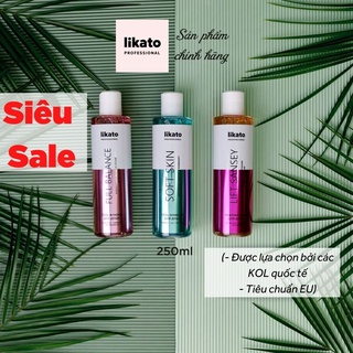 Sữa tắm dưỡng ẩm, sữa tắm thiên nhiên likato professional 250ml
