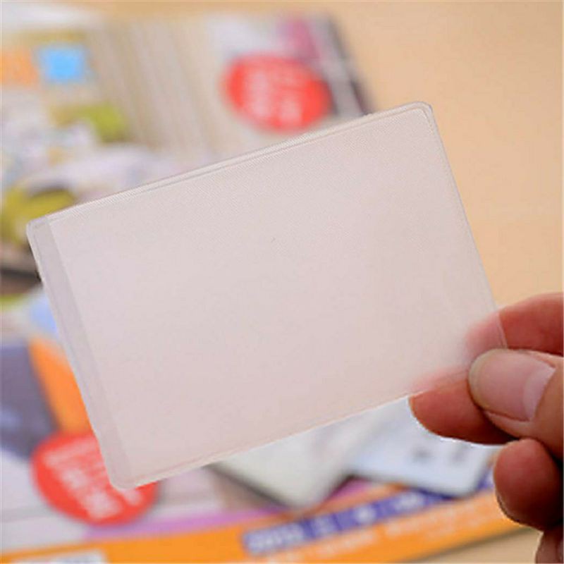 Combo 10 Tấm Nhựa Mềm Trong Để Nhét Thẻ/Card Cứng ATM,CCCD,CMT - HOT DEAL