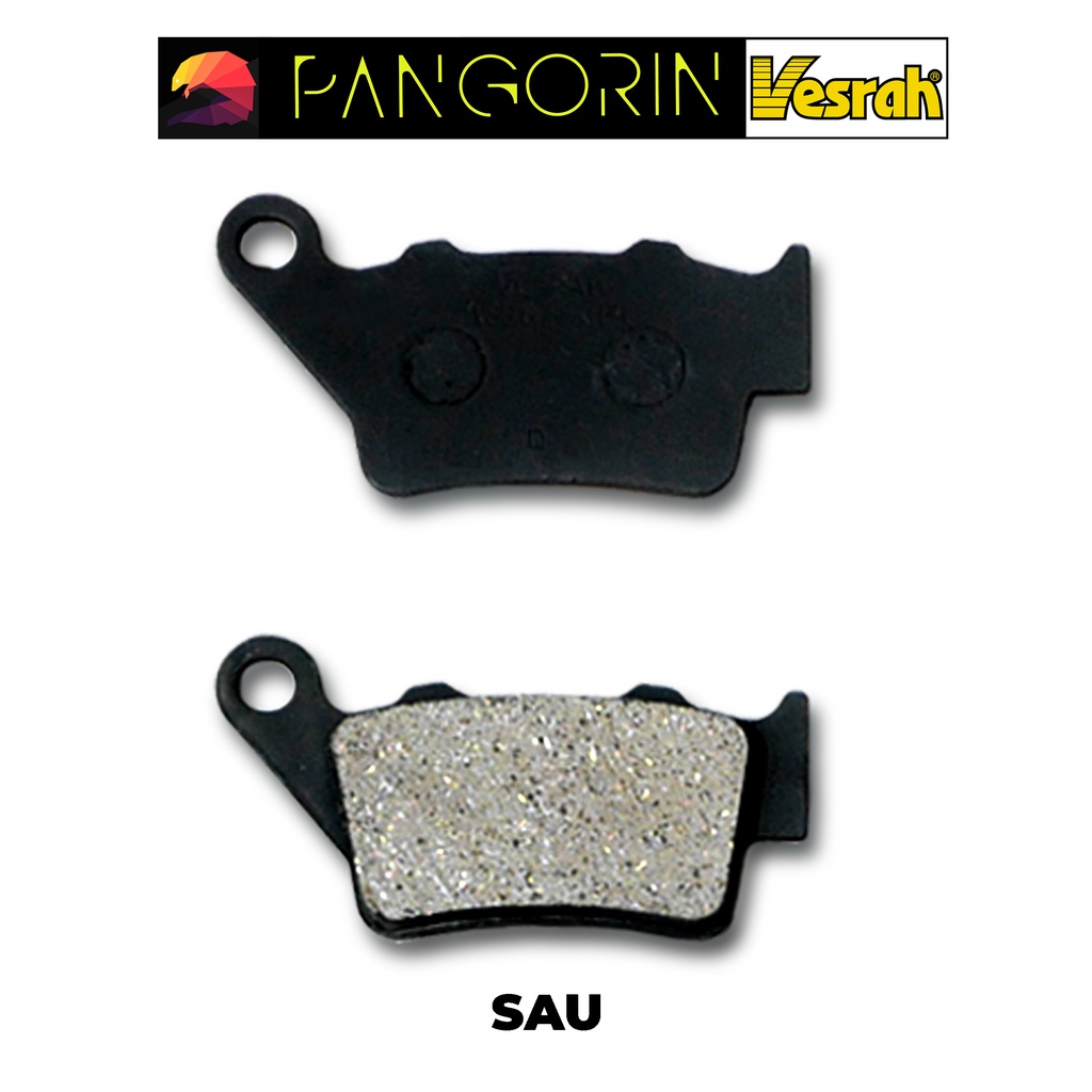 Vesrah - Bố thắng Má Phanh cho xe phân khối lớn mô tô BMW: S1000R bán kim loại Resin