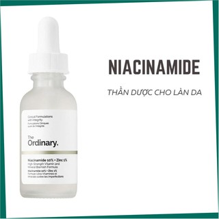 Serum Sáng Da Ngừa Thâm The Ordinary Niacinamide 10% + Zinc 1% 30ml