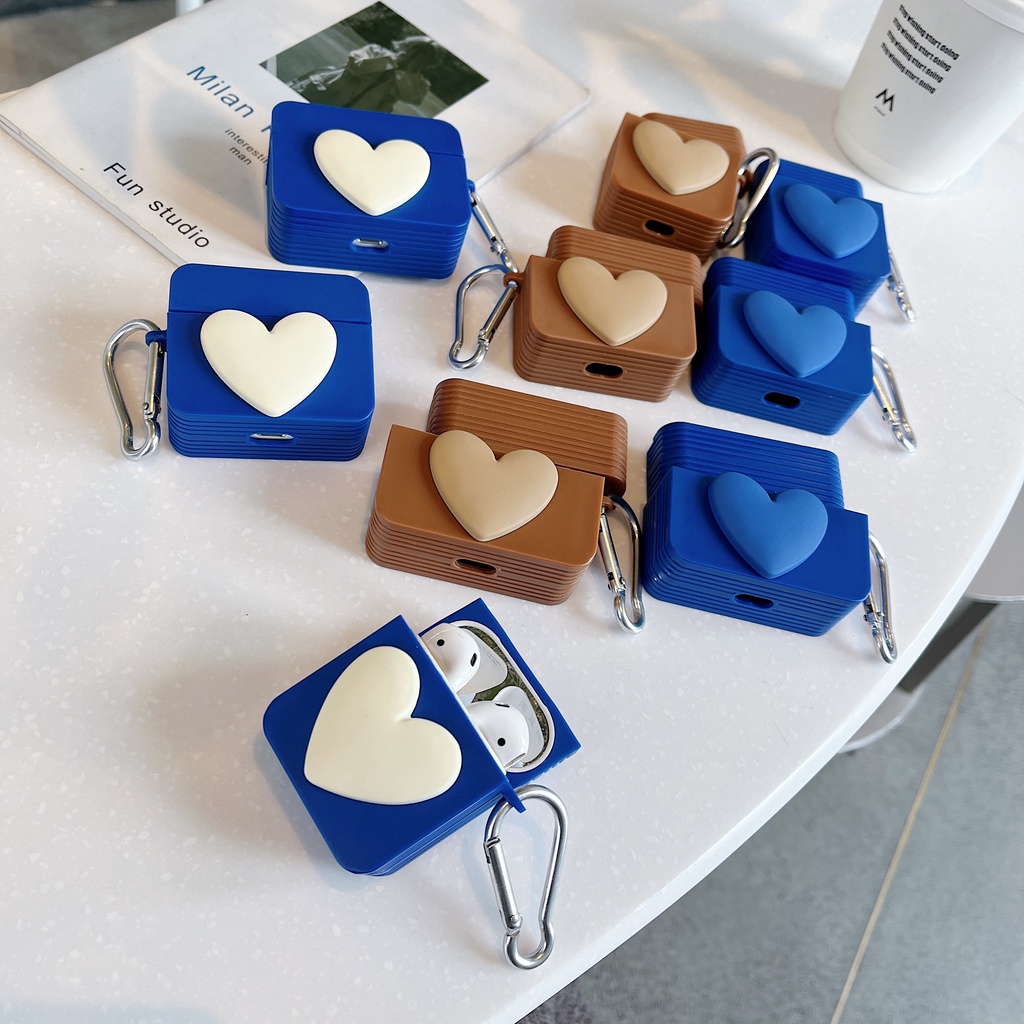 Vỏ Bảo Vệ Hộp Sạc Tai Nghe compatible AirPods 3 compatible AirPods(3rd) 2021 Surcompatible AirPods3 2018Rd Pro compatible AirPods2gen Ốp