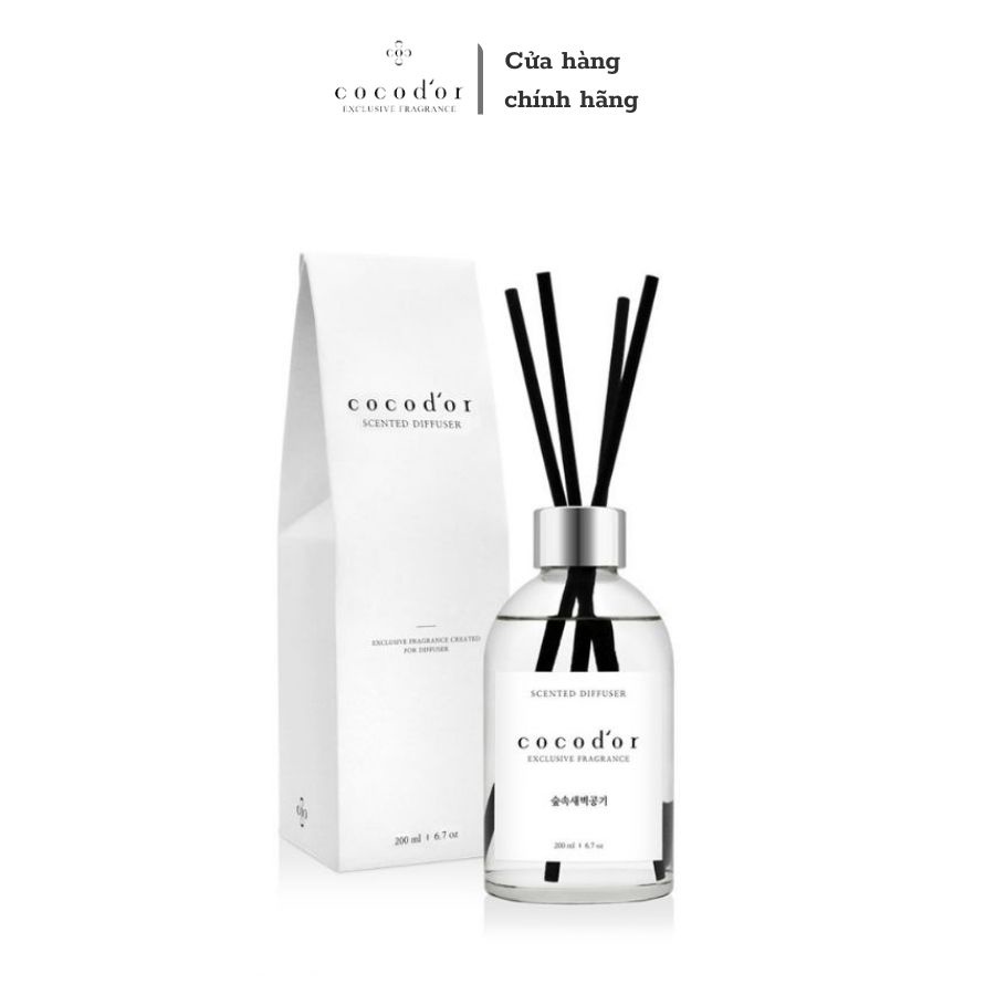 Tinh Dầu Tán Hương Phiên Bản Trắng Cocodor White Label 200ml
