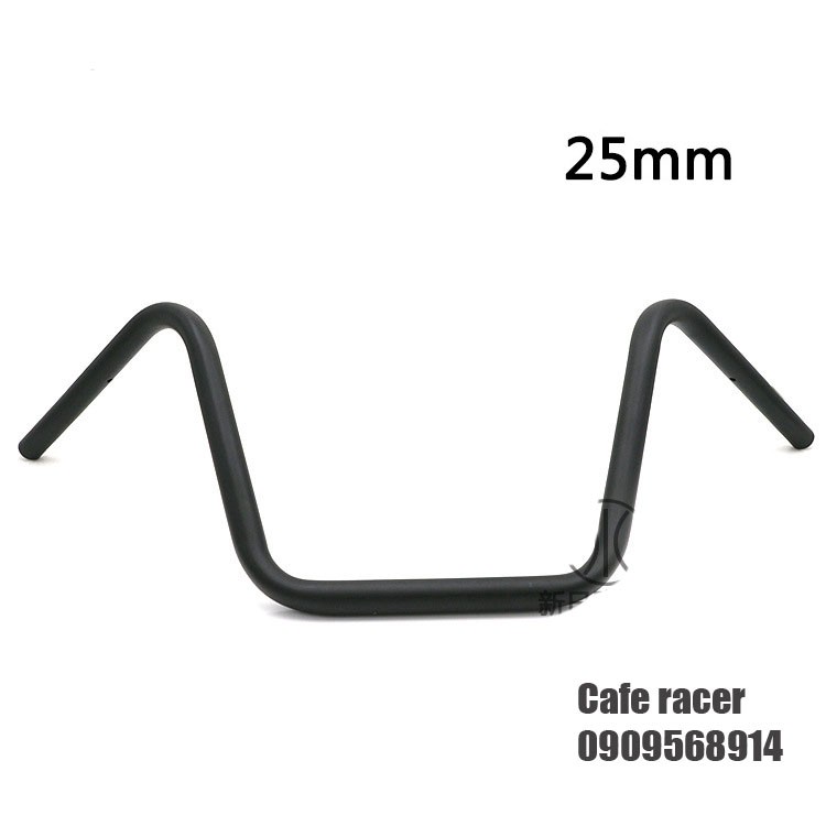 Ghi đông 25mm cao chuyên dùng Harley Rebelt 300 các dòng mô tô cao cấp