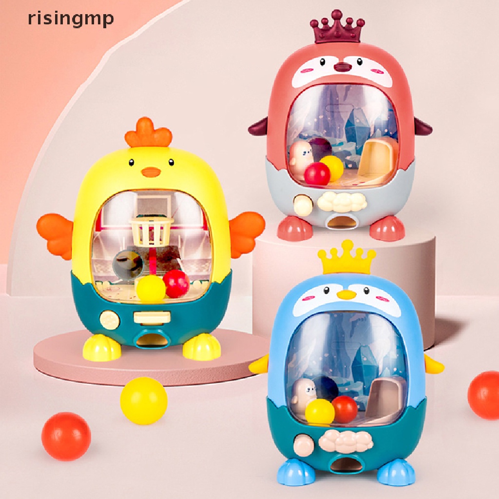 Máy Chơi Bóng Rổ Mini Cầm Tay Giảm Áp Lực Dành Cho Trẻ Em ♨Trên đó