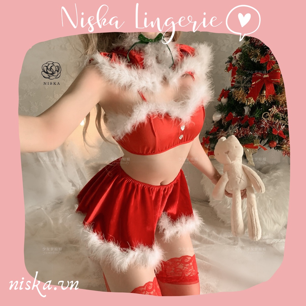 Bộ trang phục Noel, trang phục Giáng sinh - Mã C400