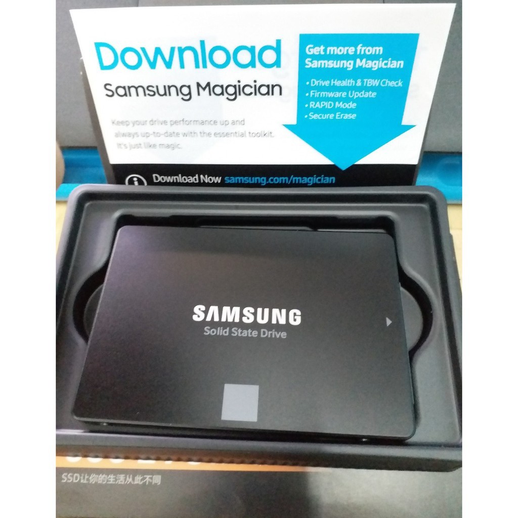 k89 Ổ cứng SSD Samsung 860 Evo 500GB 2.5-Inch SATA III - box Hoa (Đen) 1