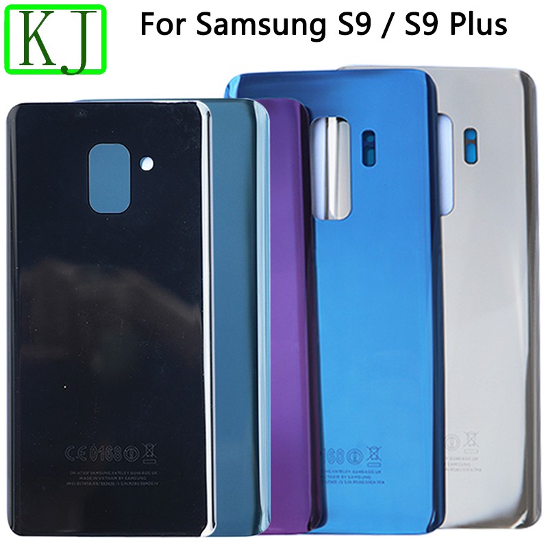 Nắp lưng đậy pin mặt kính 3d thay thế cho Samsung Galaxy S9 G960 S9 PLUS + G9650