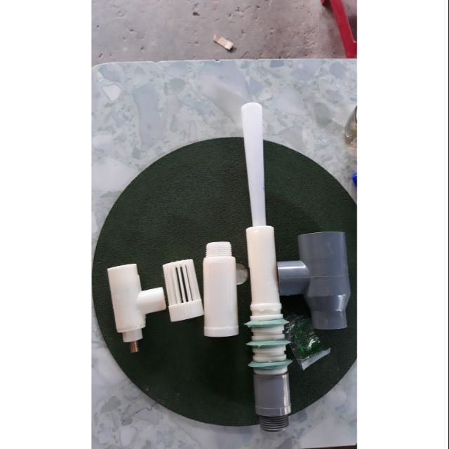 COMPO TRỌN BỘ HÚT SÂU NHẤN PHI 49 PVC + VAN ĐIỀU ÁP 27