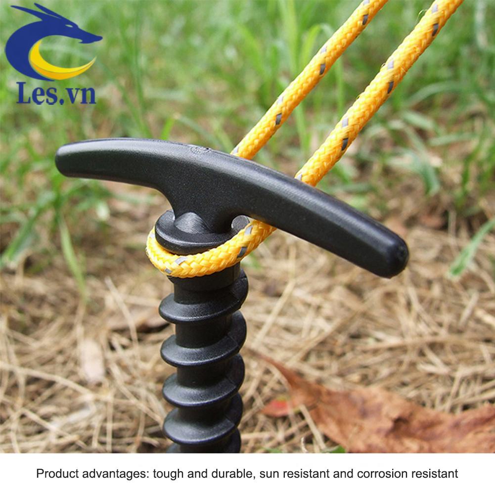 Set 10 Cọc Nhựa Dùng Để Cố Định Lều Trại Tiện Dụng