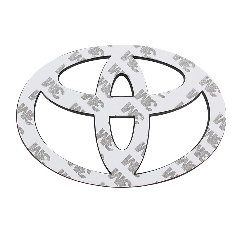 1 Miếng Dán Logo Thay Thế Cho Cốp Sau Xe Hơi Toyota 8.5cm 9cm 9.6cm 10cm 11cm 12cm 13cm 14cm 15 cm 16cm 17cm 18cm 19cm