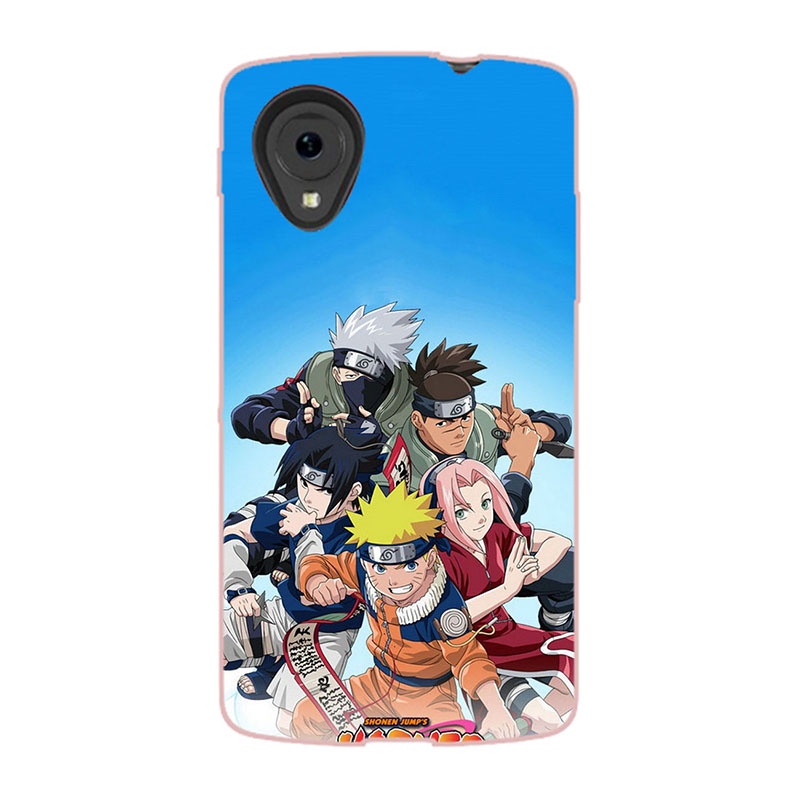 Naruto Ốp Điện Thoại Silicon Hoạt Hình Cho lg google nexus 5 e980 d820 d821 lg nexus 5x