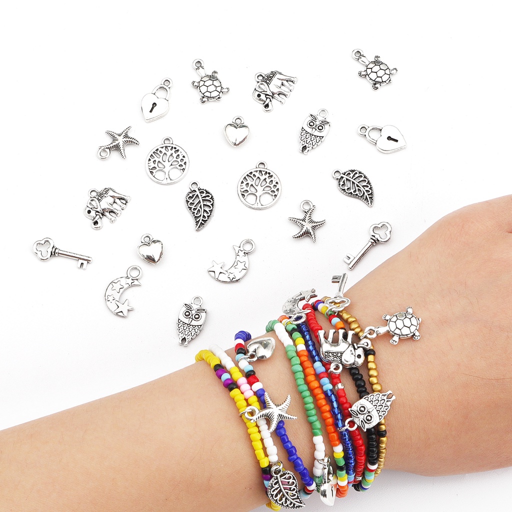 Mặt Dây Chuyền Hợp Kim Nhiều Kiểu Dáng Thời Trang DIY