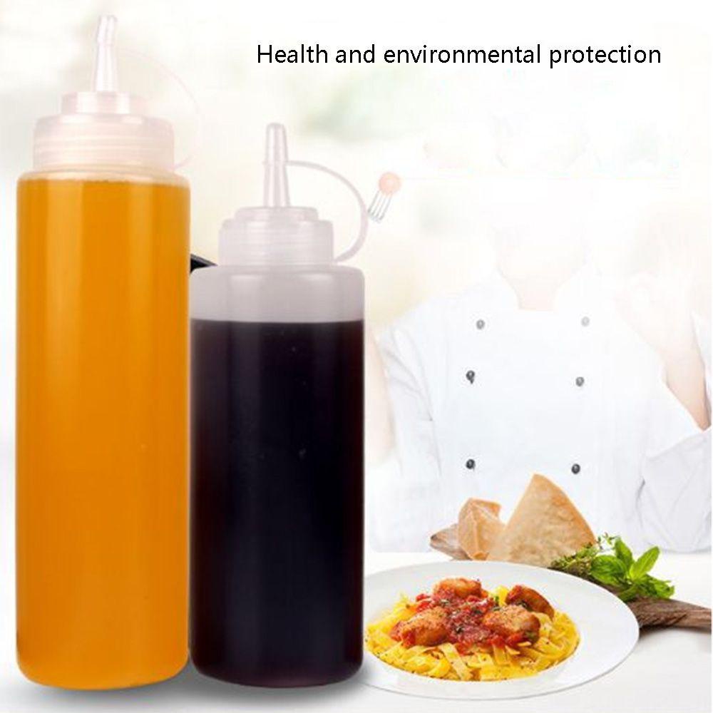 Chai Nhựa Đựng Sốt Dạng Bóp Trang Trí Đa Ứng Dụng