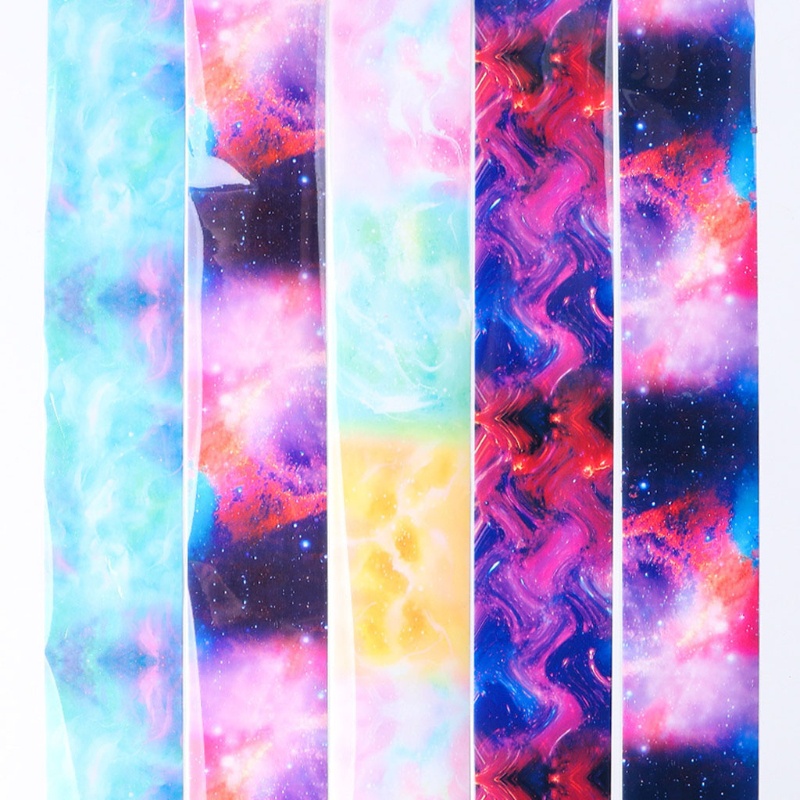 Miếng Dán Trang Trí Móng Tay Màu Sắc Gradient Độc Đáo