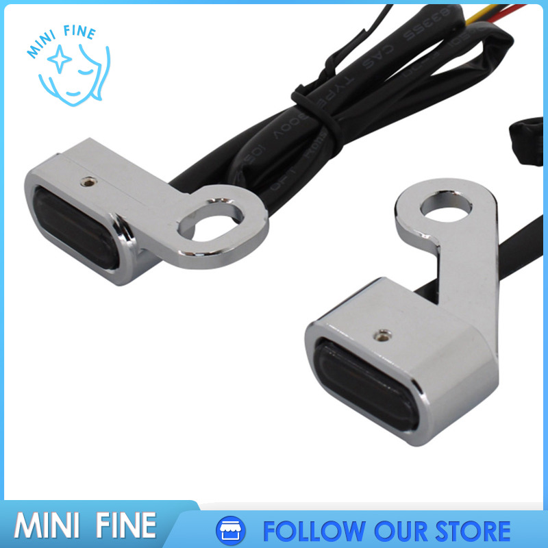 Đèn LED Xi Nhan Màu Cam Bạc Cho Harley Sportster 883 1200